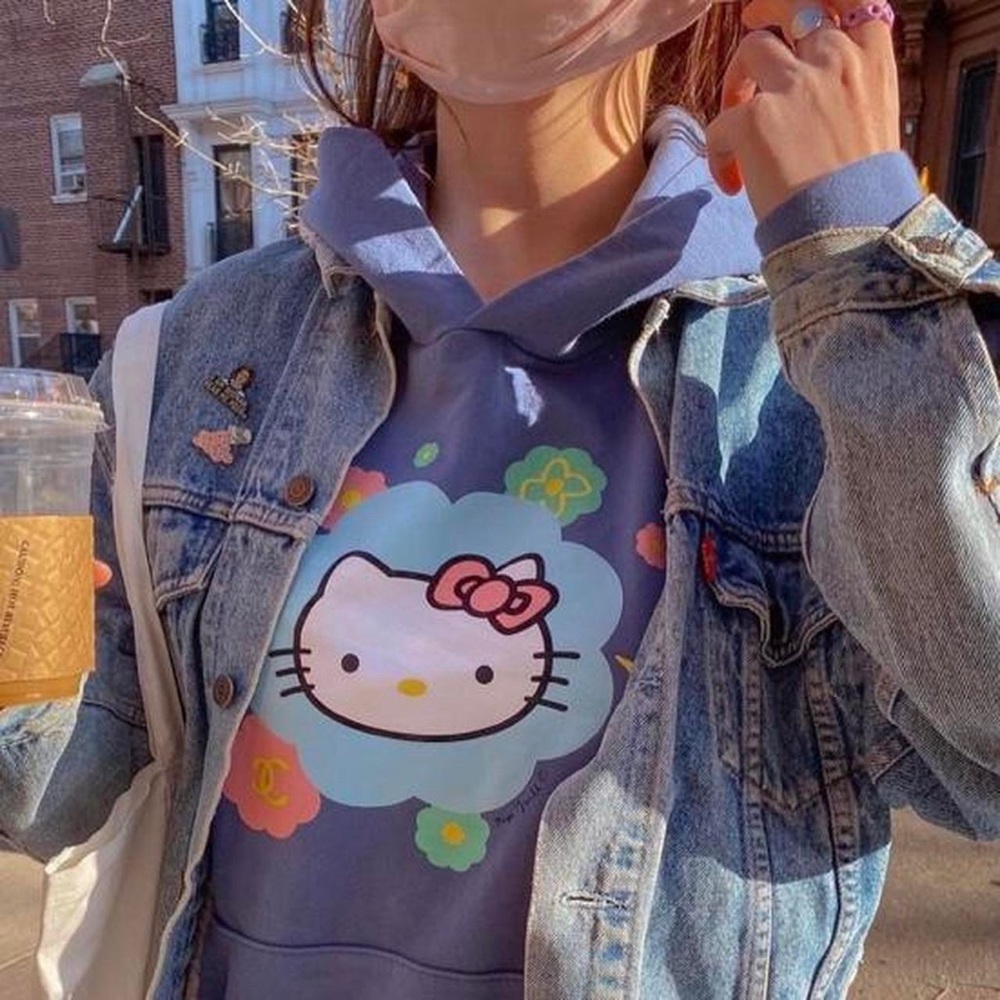 Mega yacht hello kitty hoodie